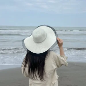 انواع کلاه ساحلی لبه بلند