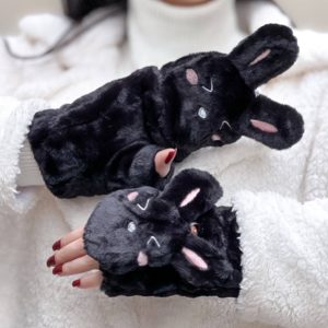 خرید دستکش نیم انگشتی خرگوش