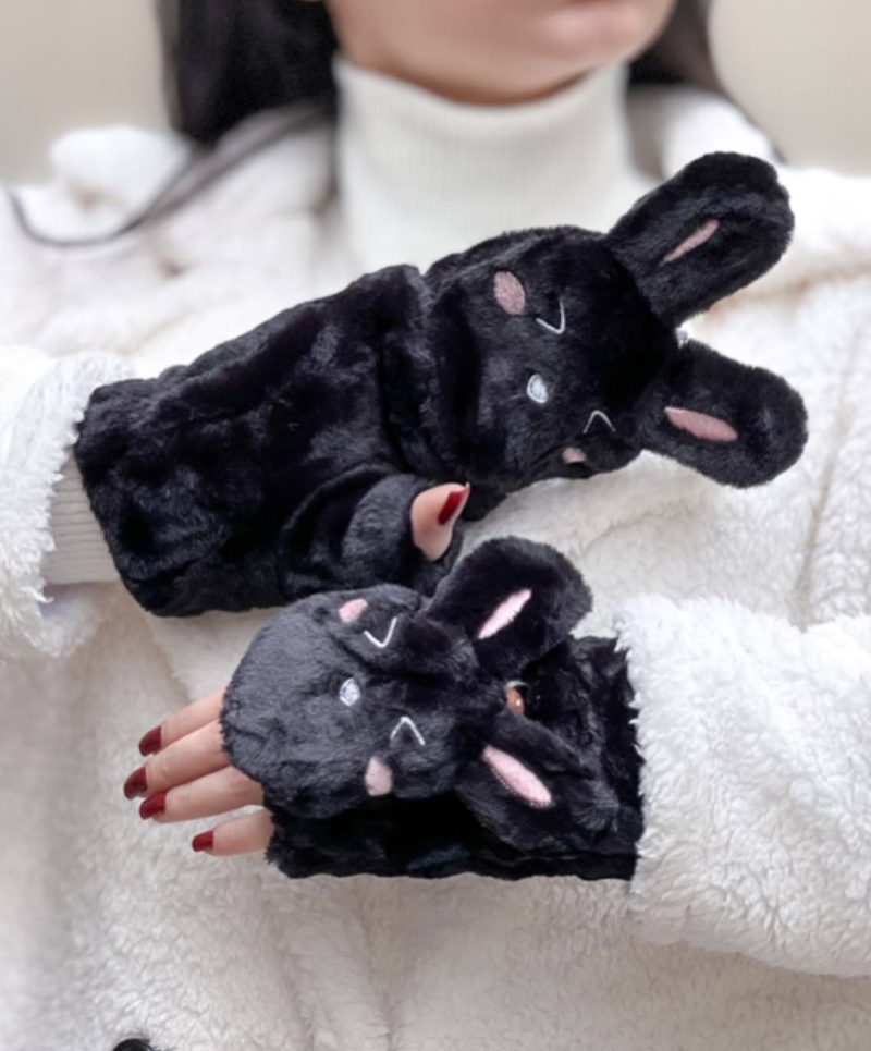 خرید دستکش نیم انگشتی خرگوش