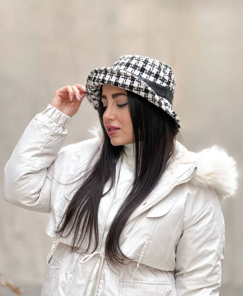 کلاه باکت دخترانه زمستانی