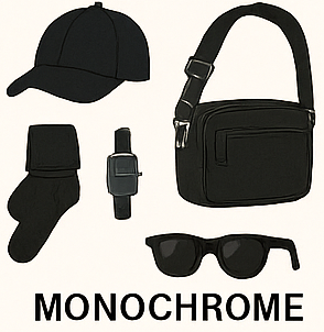 استایل مونوکروم