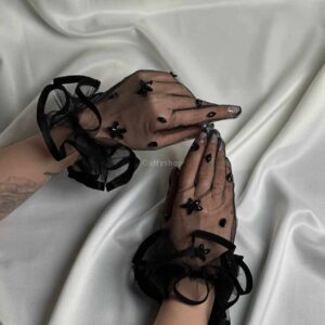 انواع دستکش توری نگیندار