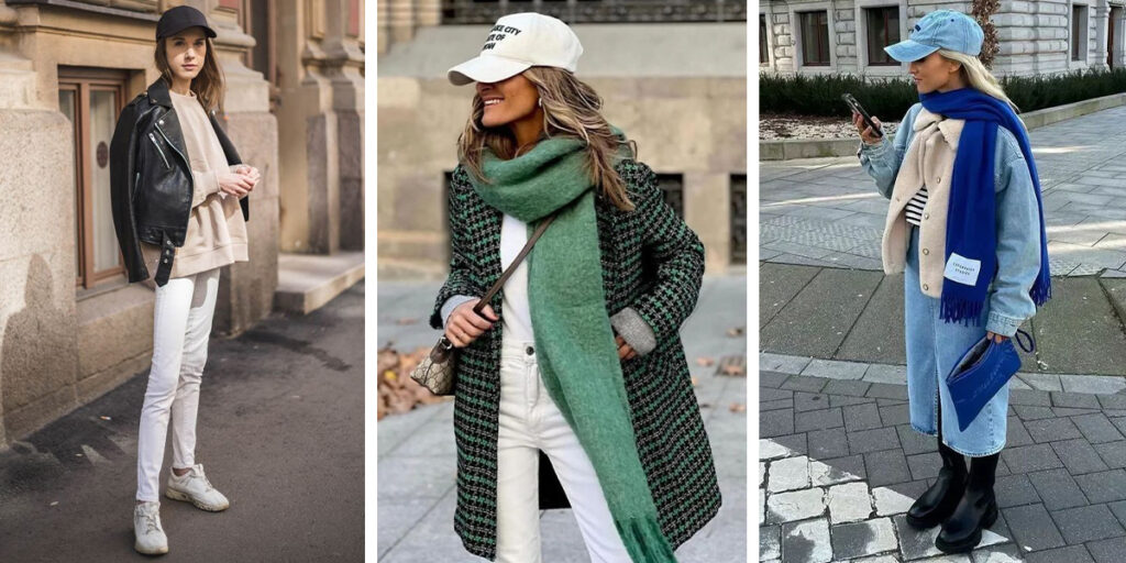 کلاه‌های مناسب برای استایل مونوکروم زنانه