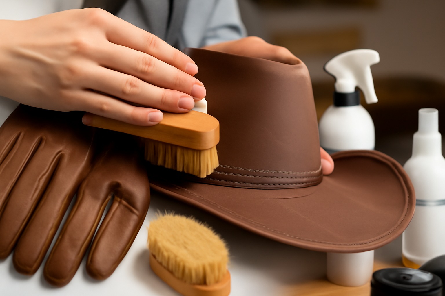 نگهداری از کلاه و دستکش‌ های چرمی؛ راهنمای کامل افزایش عمر اکسسوری‌های چرمی
