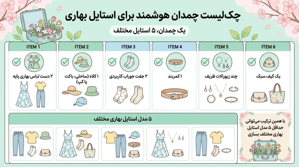 استایل بهاری شیک